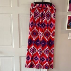 Alexis Pink Red Purple Print pants
